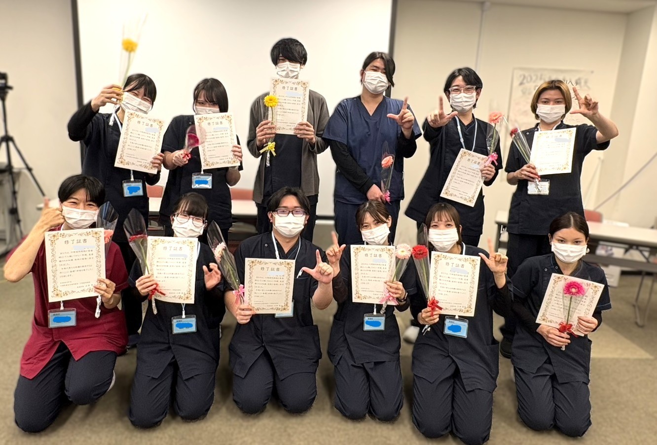 新人看護師研修　１年間無事修了！！